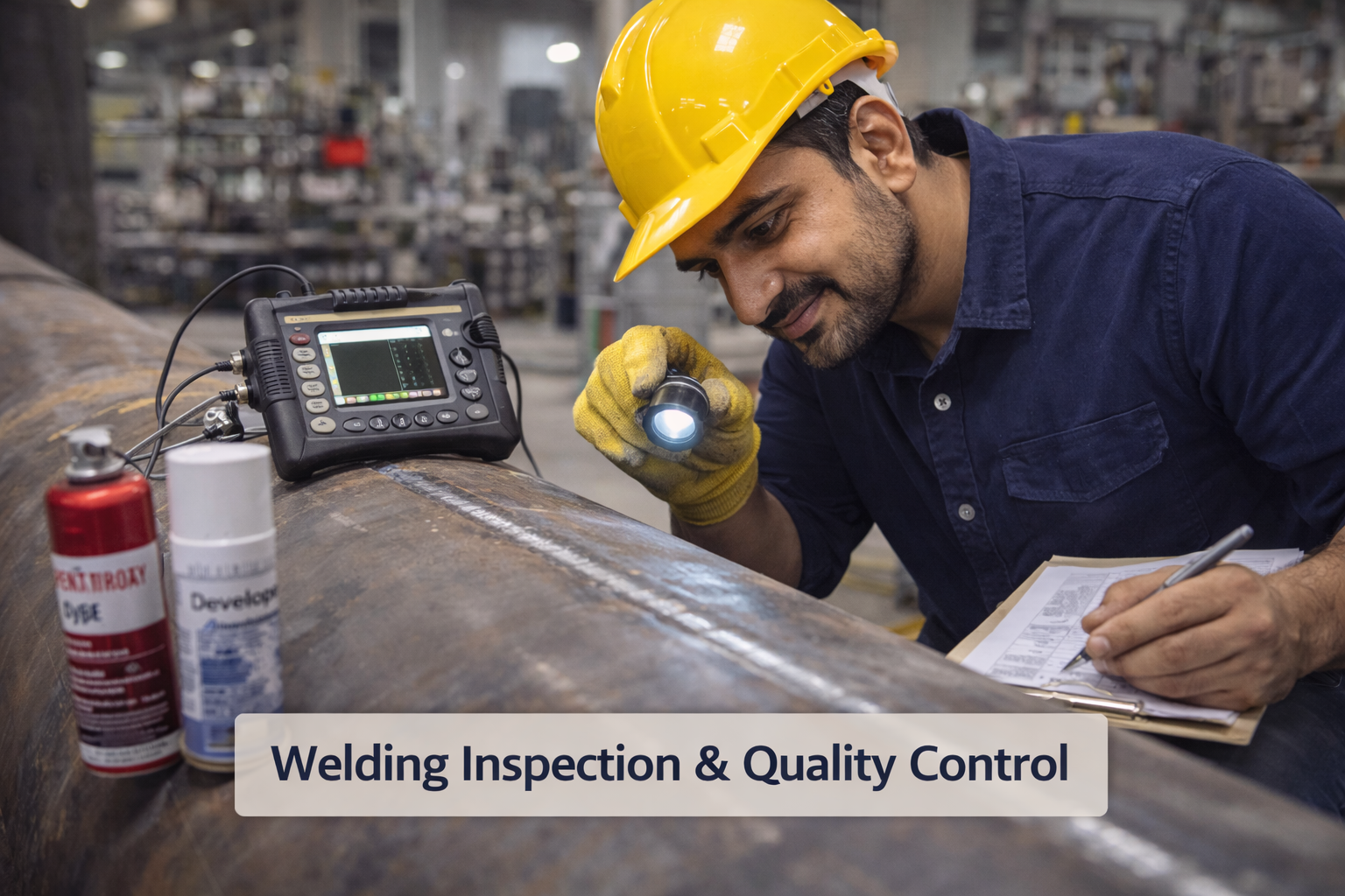 ওয়েল্ডিং ইন্সপেকশন ও কোয়ালিটি কন্ট্রোল